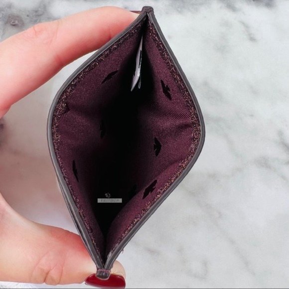 Kate Spade Love Shack Glitter Heart Purse Crossbody & Shimmy Card Holder Wallet - Picture 15 of 16